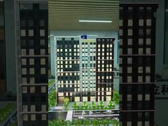 Detailed Residential Building Architectural Scale Model for Professional Architectural Visualization