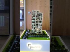 Puzzle Residence High - rise Architectural Scale Model for Professional Display