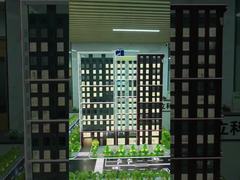Detailed Residential Building Architectural Scale Model