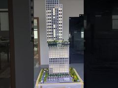 High Rise Office Building Model Architectural Scale Model Commercial Skyscraper 