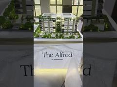 Vertical Greening Residential Model Modern Eco Housing Architectural Scale Model