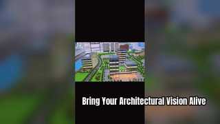 Commercial Office Park Architecture Scale Model