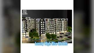 Custom Luxury High Rise Architectural Models